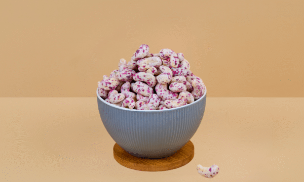 Rose-Honey Glazed Cashews